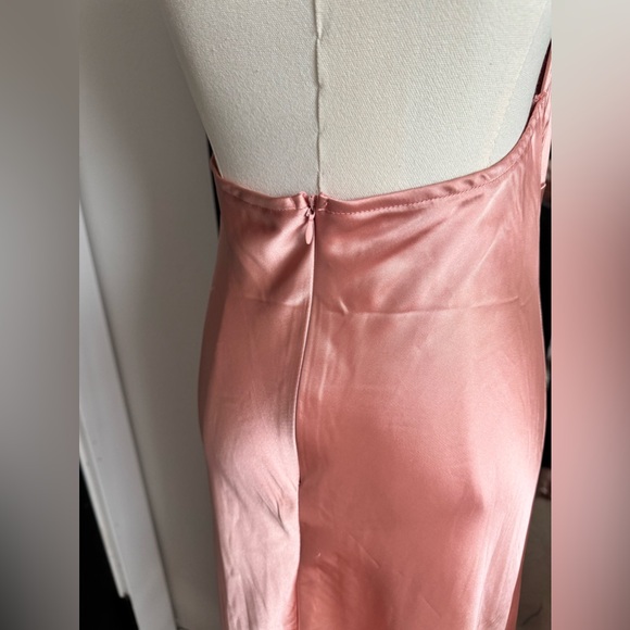 Cantonwalker | Satin High Slit Wedding Guest Formal Maxi Dress | Sz M - Picture 10 of 11